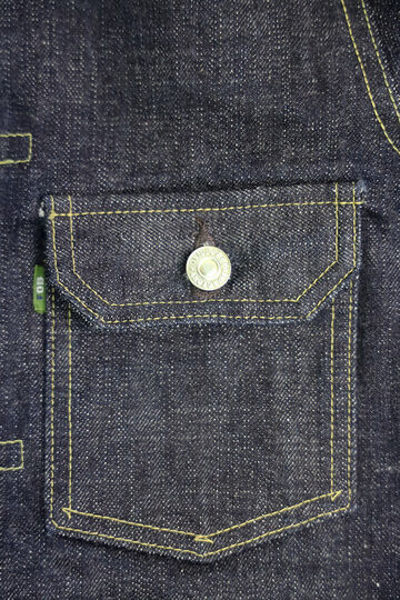 F2378 14OZ G3 DENIM 2ND JACKET-One Wash-38,, small image number 4