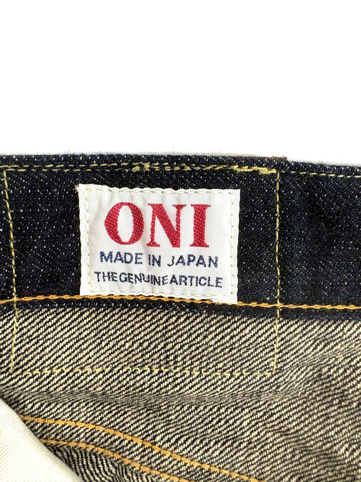 ONI200-GC15 15oz Greencast Denim Wide Straight,, medium image number 8