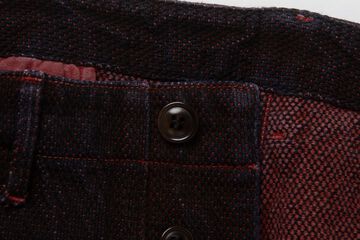 【Pre-Order】1942 13oz Bengara-dyed Sashiko Pants Regular Straight,RED, small image number 8