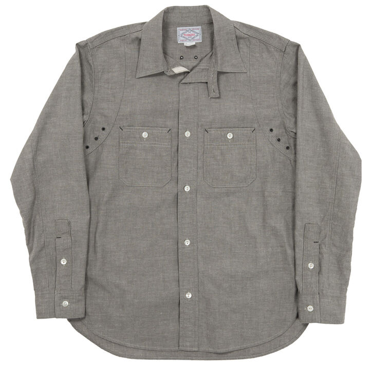 WKSMFGSHTGRY MFG Shirt (Grey Chambray)
