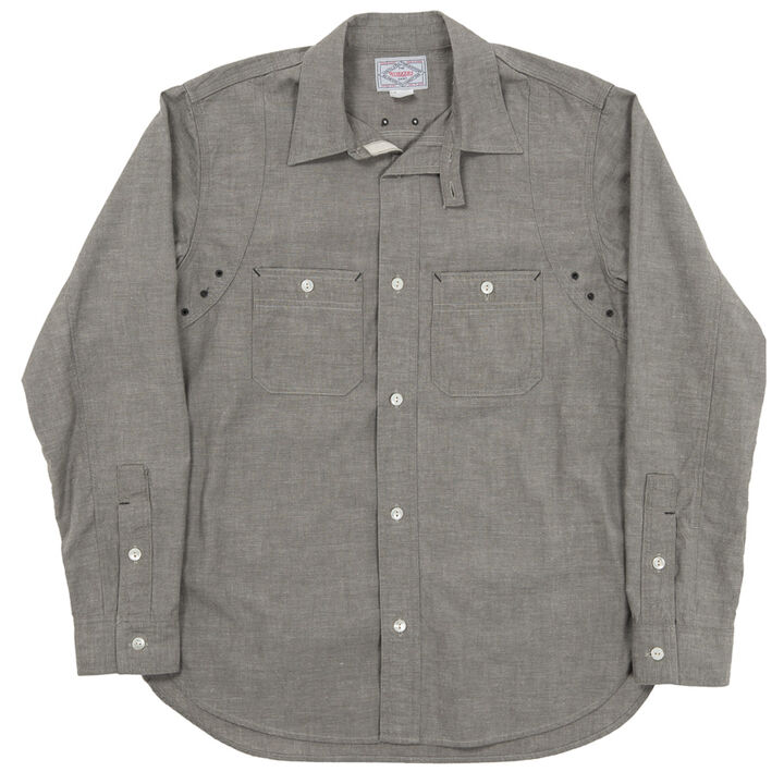 WKSMFGSHTGRY MFG Shirt (Grey Chambray),, medium