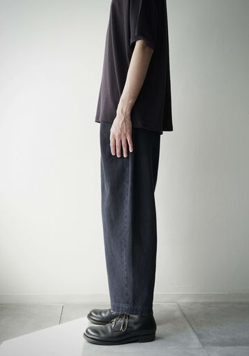 245PT08 Sashiko / W-Tuck Pants (SUMI+INDIGO),SUMI + INDIGO, small image number 10