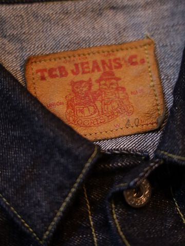 TCBjeans S40's Jacket 14oz WW2 model (One washed)-50,, small image number 8