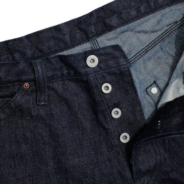 1705 15oz Standard Garage Denim Dark Indigo Straight,, small image number 4