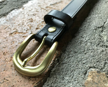 GZ-BNLB GZ-BNLB Buttero Narrow Belt (Black),, small image number 0