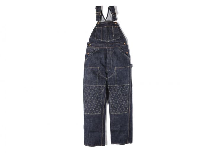 TRP1603W W Knee Carpenter Overall Dirt Denim