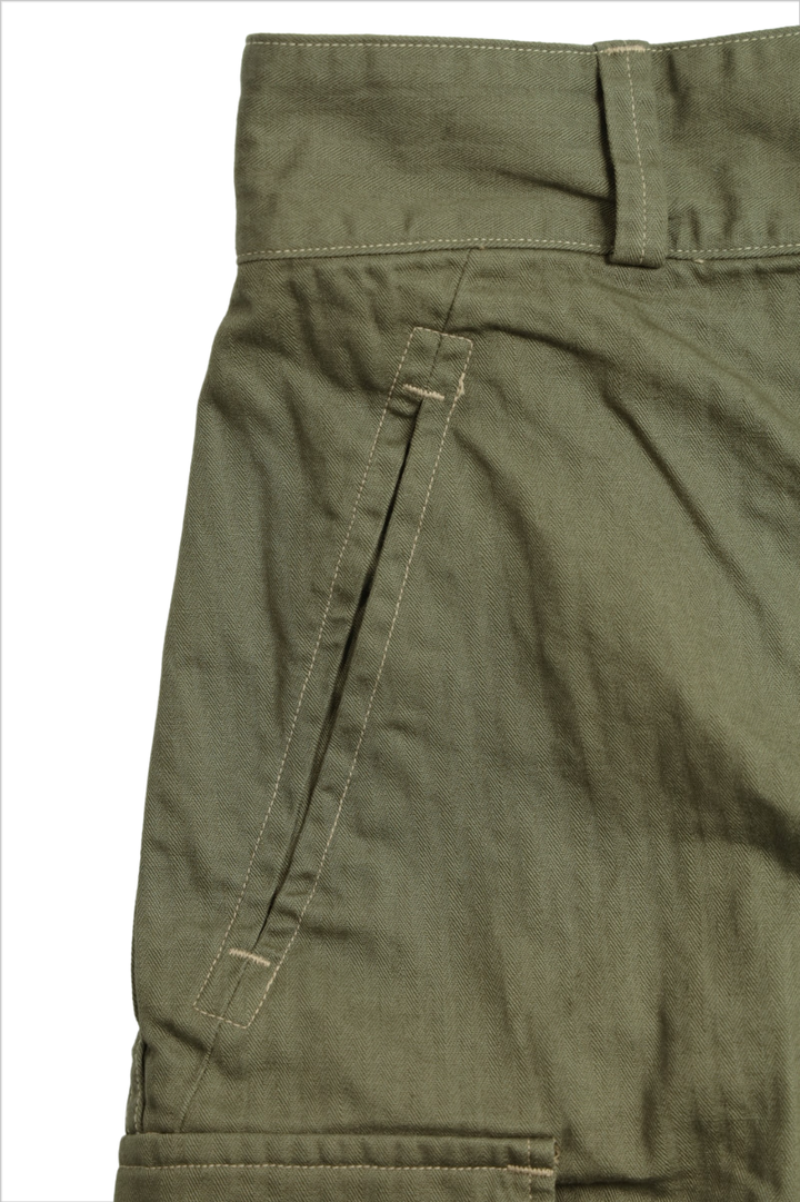 M-47 FRENCH ARMY CARGO PANTS (UNISEX) 03-5247-76Ⓜ-ARMY GREEN-2,ARMY GREEN, medium image number 1