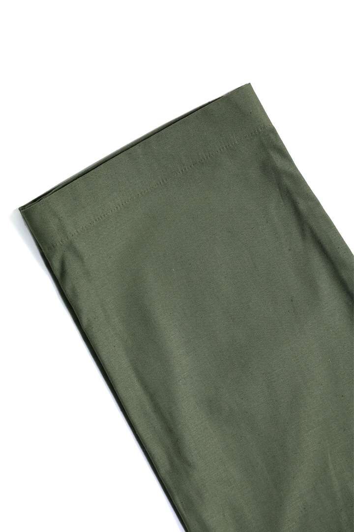 Lot 225 BACK SATIN BAKER PANTS,OLIVE DRAB, medium image number 6