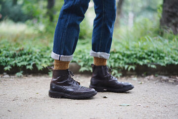 NK0701 WOOL COTTON BOOTS SOCKS IVORY,IVORY, small image number 0