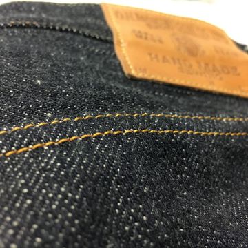 ONI-922HM-NXX 17oz "Hand-Sewn" High Rise Relax Tapered New XX Low Tension Slub Denim,, small image number 17