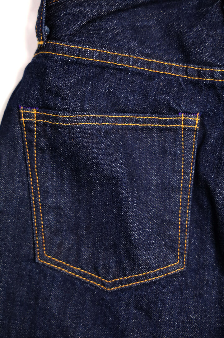 ONI-L722-12Z 12oz Selvedge Denim Super Wide Straight Zip-fly【WOMEN'S】,, medium image number 5