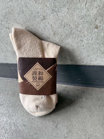 SJKS-SC02 Samurai Cotton Socks (NATURAL),NATURAL, small image number 2