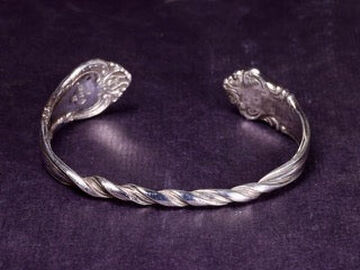 NCAJ-301 Twisted Cutlery Bangle,, small image number 2