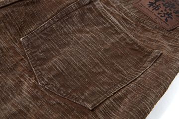 【Pre-Order】D1939 15oz GL3 Hand-Dyed Kakishibu-zome Jeans Regular Straight,, small image number 5