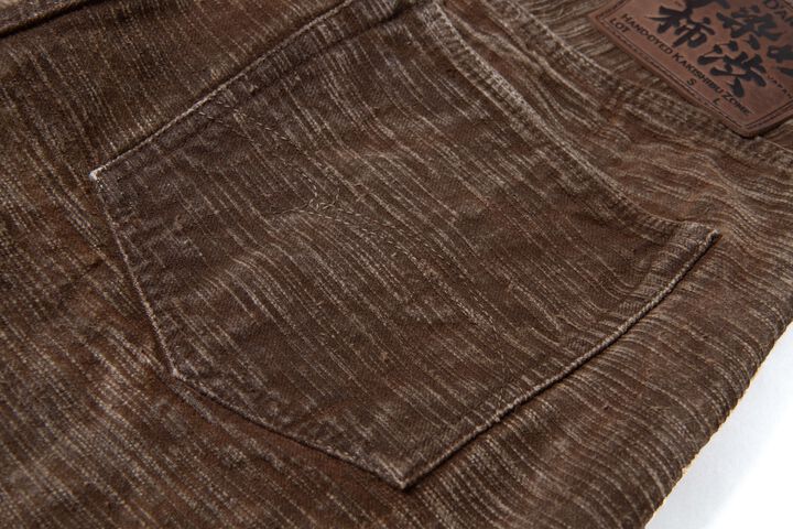 【Pre-Order】D1939 15oz GL3 Hand-Dyed Kakishibu-zome Jeans Regular Straight,, medium image number 5
