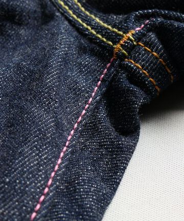 G014-MZ 14.7oz Copper Label Deep Colored Selvedge denim Slim Tapered Zipper fly-One Wash-28,, small image number 14