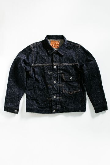 Oni 01507DIZR 20oz Dark Indigo Secret Denim 1st Type Jacket-One Wash-38,, small image number 5