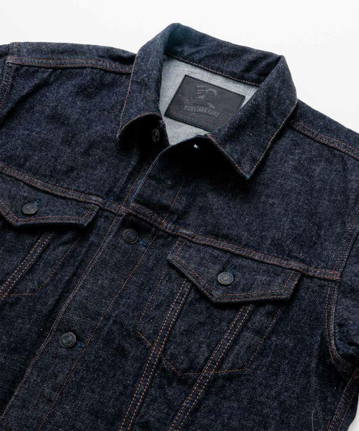 MXGJ1000 15.7oz DEEP INDIGO DENIM V-SEAM JACKET,, medium image number 9