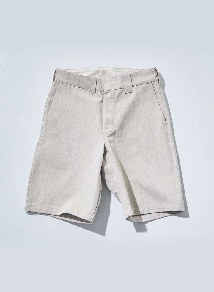 SWC250C-HB 13oz HBT WIDE SHORTS,BLACK, medium image number 10