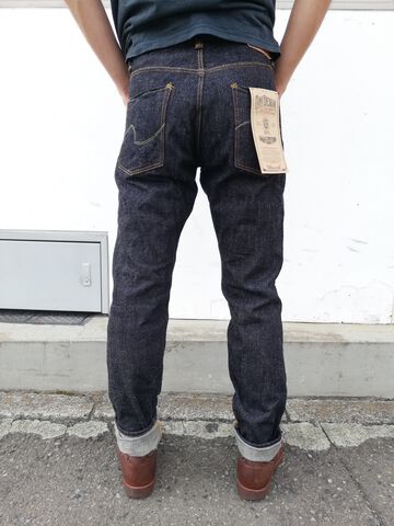 ONI-922HM-NXX 17oz "Hand-Sewn" High Rise Relax Tapered New XX Low Tension Slub Denim,, small image number 26