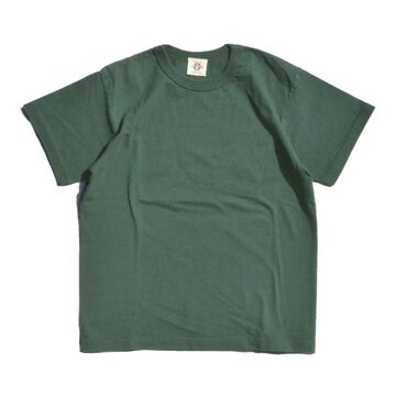 SJST-M HEAVY WEIGHT COTTON PLAIN T-SHIRT,MOSS GREEN, small image number 0