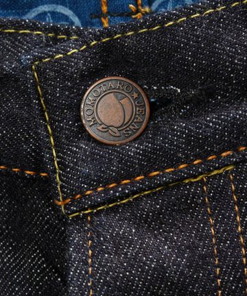 G017-MB Copper Label14.7oz Deep Colored Selvedge denim tight Straight-One Washed-30,, small image number 4
