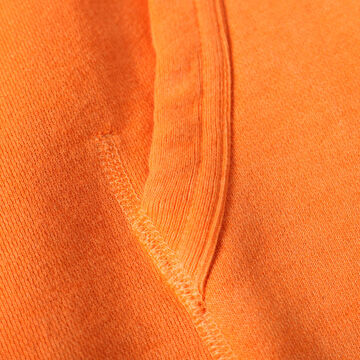 BR-3007PG COZUN PIGMENT-DYE" PULLOVER HOODIE-ORANGE-M,ORANGE, small image number 6