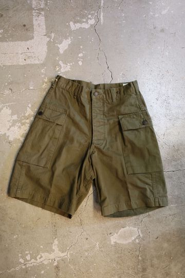 03-7250 U.S ARMY 2 POCKET CARGO SHORTS (76 ARMY GREEN),, small image number 0