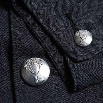 TR24SS-506 Detroit Stripe Chore Jacket,GRAY, small image number 4