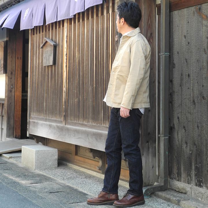 891 &nbsp;Selvedge5 pocket tapered zip fly denim pants (&nbsp;One Washed),, medium image number 2