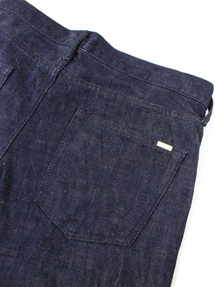Japan Blue JB0304 12.5oz African Cotton Brown Mixed Selvedge Baguettes Slim Tapered (One Washed),, medium image number 7