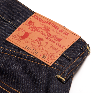 SD-101 15oz regular Straight-One Washed-30,, small image number 6