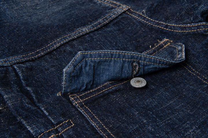 【Pre-Order】SD-4102U 15oz GL3 Denim USED 2nd Type Denim Jacket,, medium image number 4