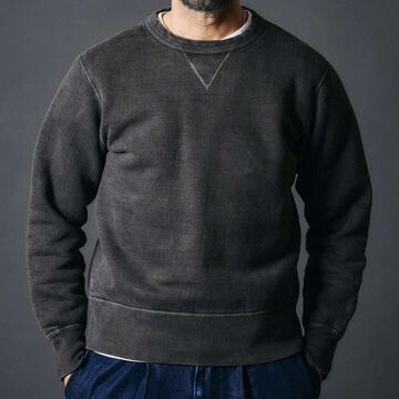BR-3000PG "STANDARD" COZUN V-GUSSET SWEATSHIRT PIGMENT DYE,BROWN, small image number 8