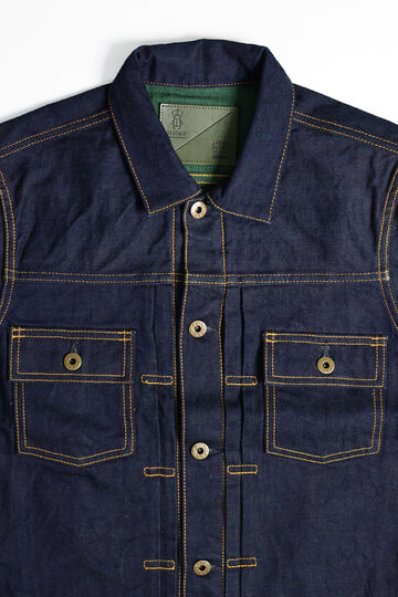 JDM-GJ001 JAPAN BLUE X DENIMIO LIMITED EDITION 14OZ TYPE 2 JACKET,, small image number 0