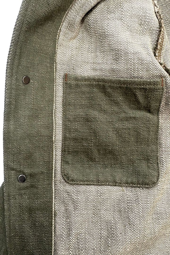 ONI03502-OLD18 18oz Olive Denim Coverall,, medium image number 12