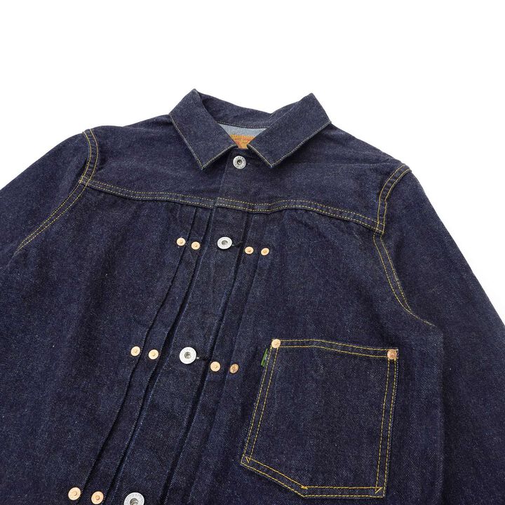 F2432 14.75OZ SELVEDGE GARAGE DENIM JACKET,, medium image number 2