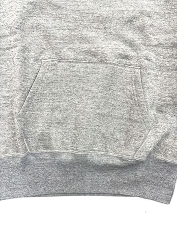 Lot 270 88/12 Heather 4-Needle Raglan Hoodie,GRAY, small image number 4