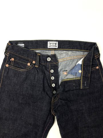 MXJE3401 13oz TOKUNOU BLUE SELVEDGE CLASSIC STRAIGHT,, small image number 4