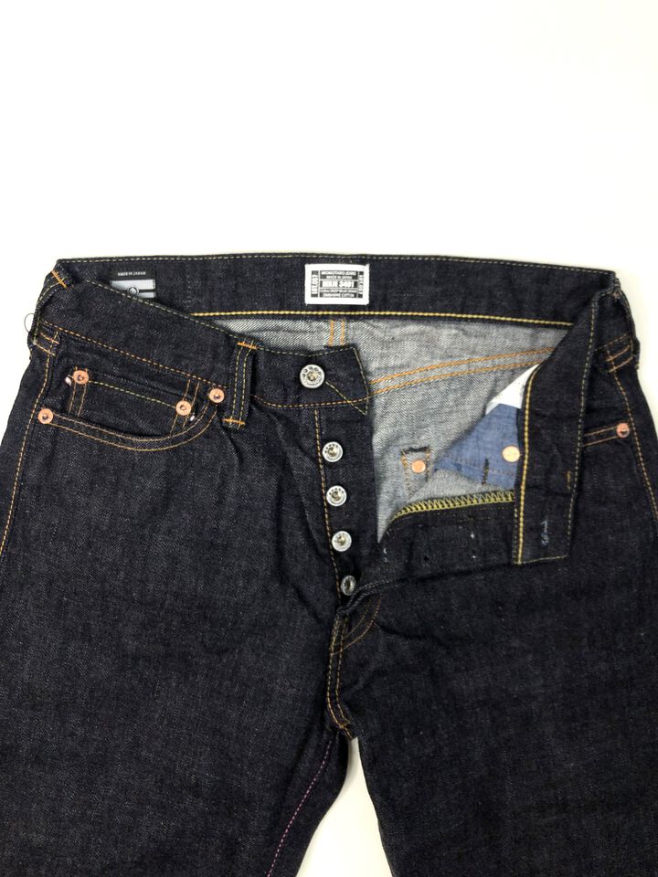 MXJE3401 13oz TOKUNOU BLUE SELVEDGE CLASSIC STRAIGHT,, medium image number 4