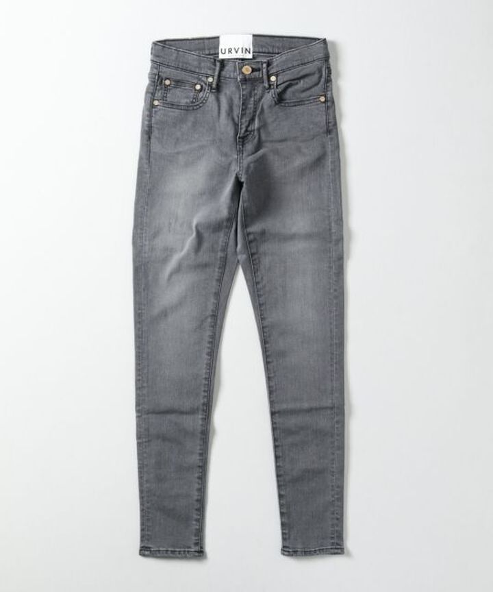 UP119302IS MAURIAT Skinny ISKO Stretch Denim-BLK-0,BLK, medium image number 4