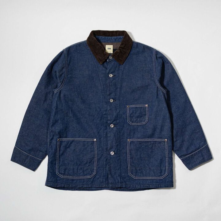 F2456 10.5oz DENIM CHORE JKT BLANKET LINER,, medium