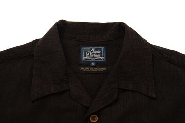5739 Amami Mud Short-Sleeve Shirts,BROWN, small image number 9