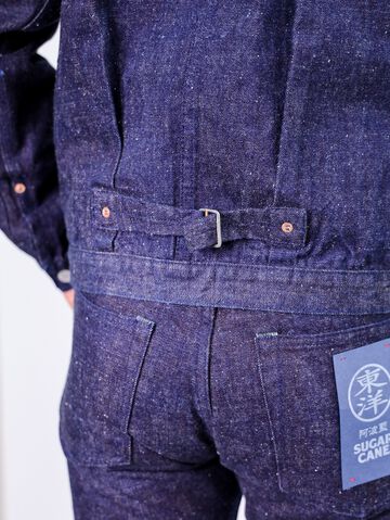 SC11201 13oz Awa-Aikon indigo Denim Blouse-42,, small image number 12