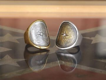 15AO-251BRS Elizabeth Coin With Diamond Ring,, small image number 7