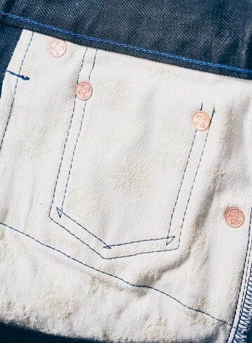 S0510XX-BOB 15oz Aoki Tachikage Black-on-Blue Regular Straight,, small image number 9