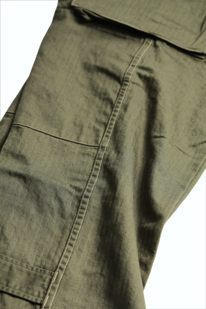 M-47 FRENCH ARMY CARGO PANTS (UNISEX) 03-5247-76Ⓜ-ARMY GREEN-2,ARMY GREEN, medium image number 3