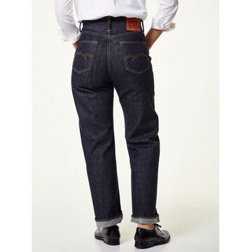 SDL-704 13oz Bomb shell jeans wide straight(One washed)-26-One Wash,, small image number 10