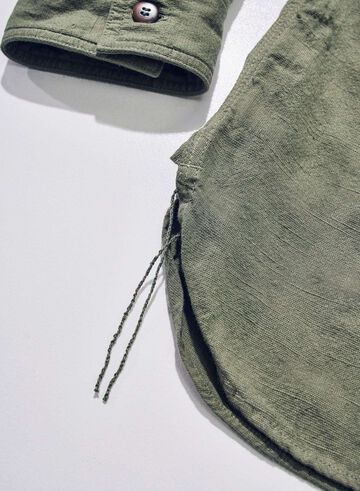 SSS26-AT Tropical Weather Long Sleeve Shirt,OLIVE, small image number 5