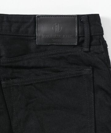 J214 14oz Tapered Model Black Denim Selvedge-One Wash-31,, small image number 11